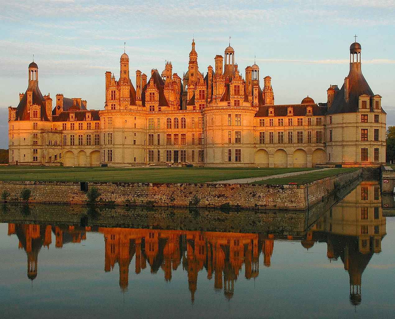 Maquette château de Chambord